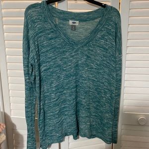 Long sleeve top w/v neck | Old Navy